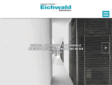Tablet Screenshot of metallbau-eichwald.de