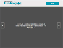 Tablet Screenshot of datei.metallbau-eichwald.de